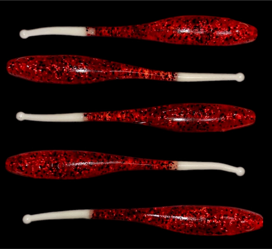 Ganchado Lures by LGF956 5.25” 'Laguna Shad' 5 Pack - La Tootsie Pop