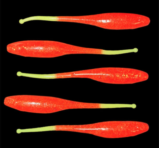 Ganchado Lures by LGF956 5.25” 'Laguna Shad' 5 Pack - RGV Vaquero