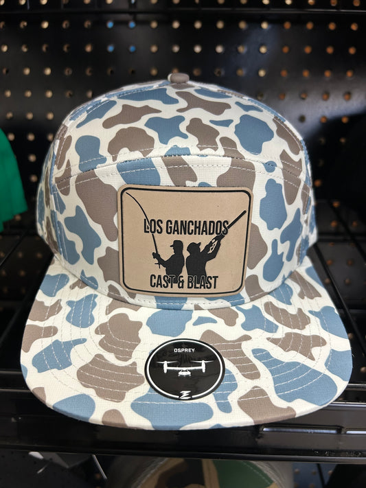 Los Ganchados - Cast & Blast 7Panel Cap