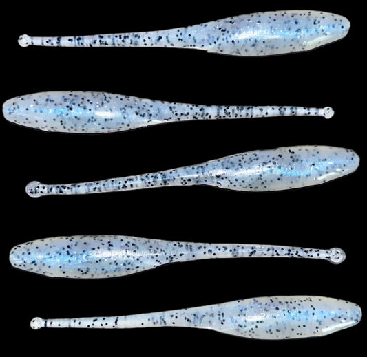 Ganchado Lures by LGF956 5.25” Luz del Golfo  'Laguna Shad' 5 Pack